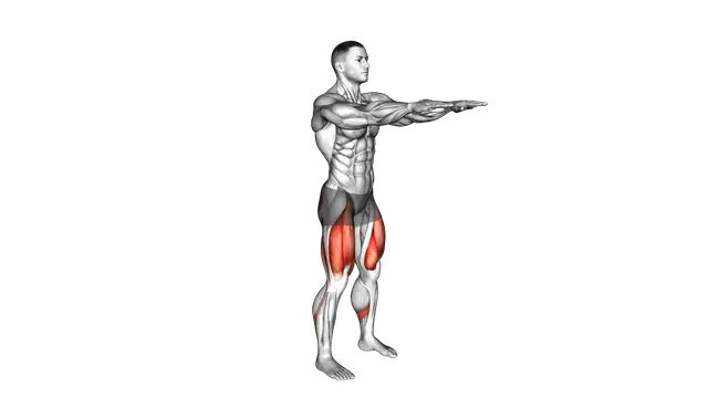 Bodyweight Slow To Explosive Squats exercise demonstration