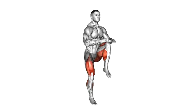 High Knee Run exercise demonstration