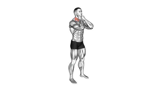 5 Sec Fist Against Chin exercise demonstration