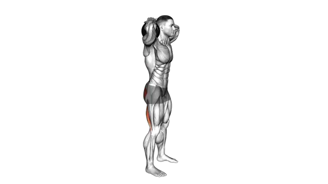 Dumbbell Good Morning exercise demonstration
