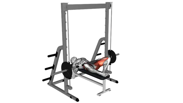 Smith Frog Hip Thrust exercise demonstration