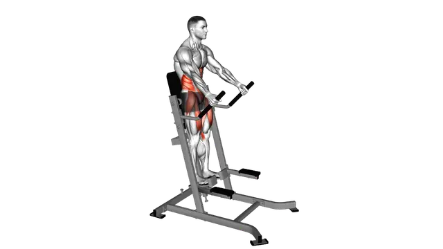 Lever Abdominal Leg Raise exercise demonstration