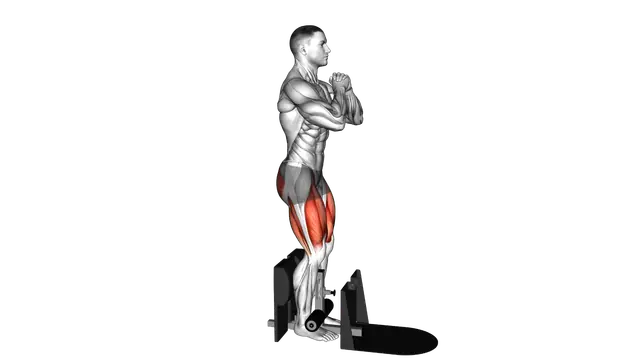 Bodyweight Supported Squat exercise demonstration