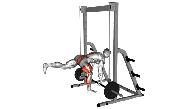 Smith Single Leg Deadlift exercise demonstration