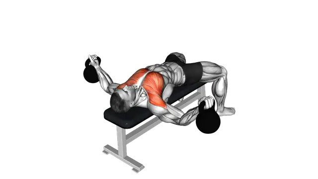 Kettlebell Fly exercise demonstration