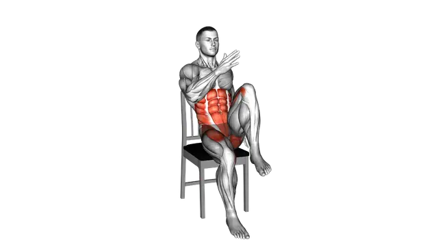 Floating Run on Chair exercise demonstration