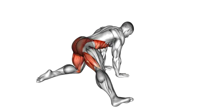 Kneeling Adductor Backward Stretch exercise demonstration