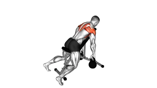 Kettlebell Incline Y Raise exercise demonstration