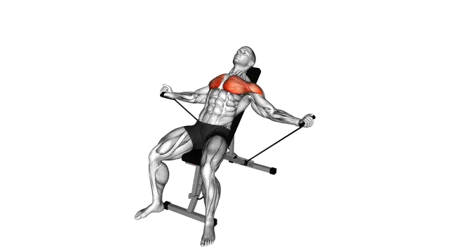 Band Incline Fly exercise demonstration