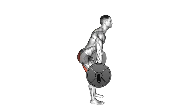 Barbell Dimel Deadlift exercise demonstration