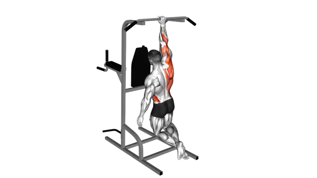 Single Arm Pull up exercise demonstration
