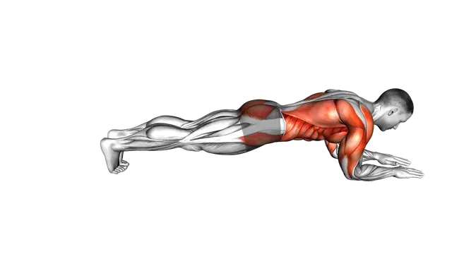 Back Steps Plank exercise demonstration
