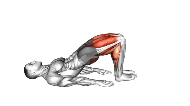 Glute Bridge Walk exercise demonstration