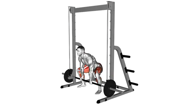 Smith Sumo Deadlift exercise demonstration