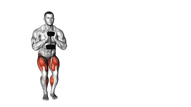 Dumbbell Lateral Walk exercise demonstration