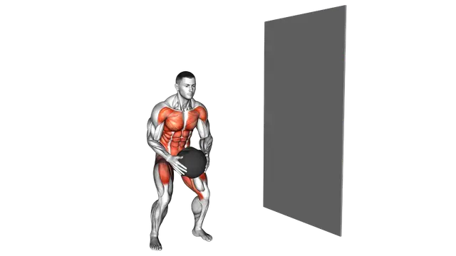 Medicine Ball Rotary Throw exercise demonstration