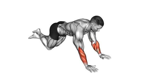 Kneeling Wrist Sinkers exercise demonstration