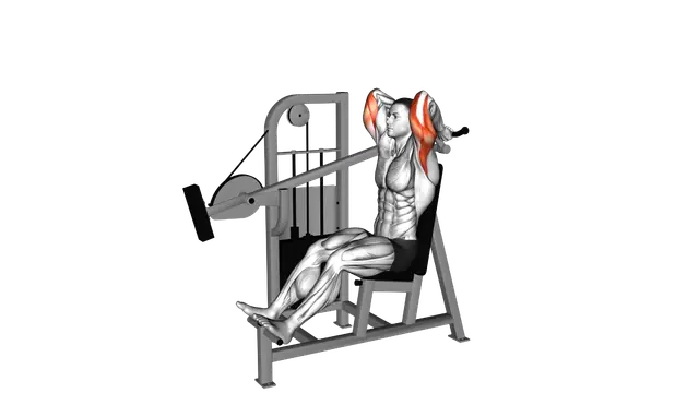 Lever Overhead Triceps Extension exercise demonstration