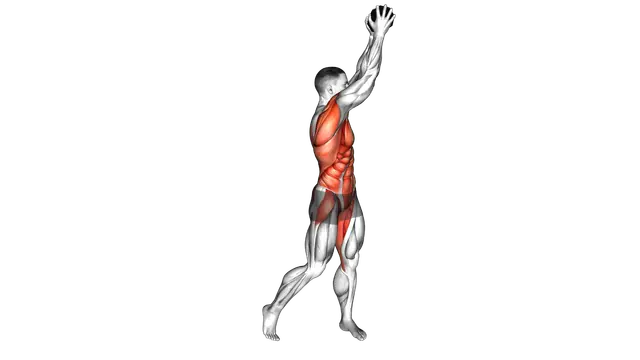 Dumbbell Wood Chop exercise demonstration