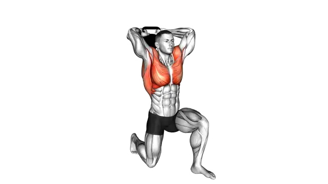 Kettlebell Half Kneeling Halo exercise demonstration