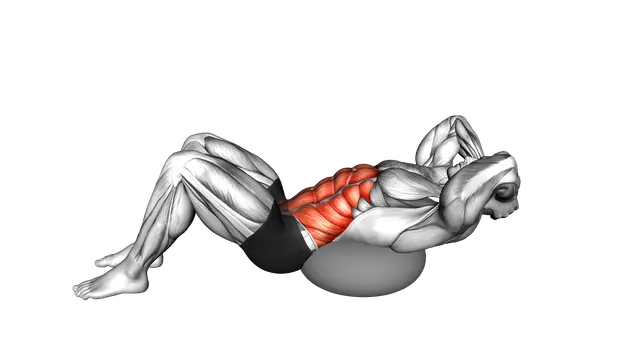 Air Pillow Crunch exercise demonstration