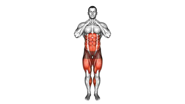 Arms Up Rotational Side Step exercise demonstration