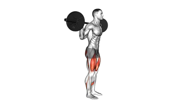 Barbell Forward Backward Lunge exercise demonstration