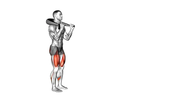Weighted Bag Walking Lunge exercise demonstration