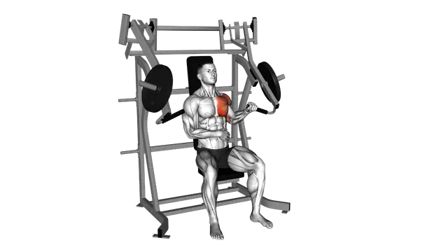 Lever Incline Single Arm Chest Press exercise demonstration