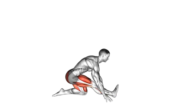 Low Lunge to Hamstring Stretch exercise demonstration