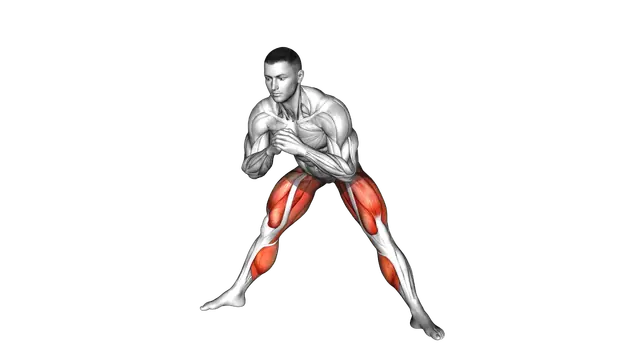Side Lunge Stretch exercise demonstration