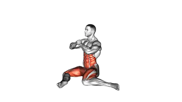 90 to 90 Knee Thrust exercise demonstration