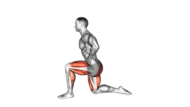 Deep Lunge Dorsi Flexion exercise demonstration