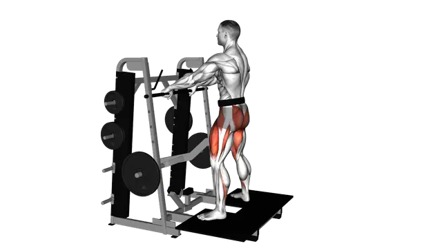 Lever Belt Sumo Squat exercise demonstration