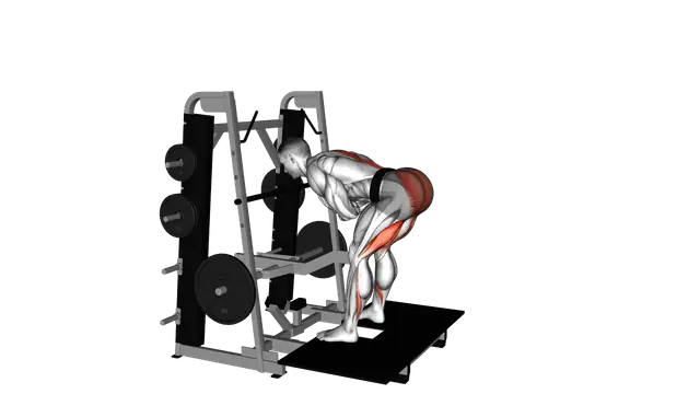 Lever Belt Romanian Deadlift exercise demonstration