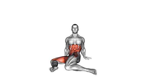 90 to 90 (beginner) exercise demonstration