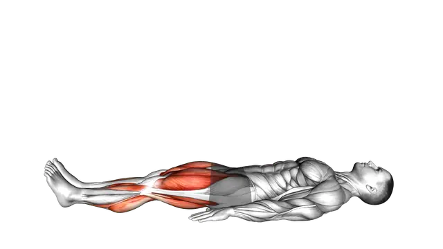 Lying Alternating Legs Extension exercise demonstration
