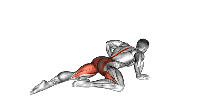 Half Frog Stretch exercise demonstration