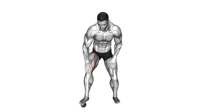 Bent over Foot Tilt exercise demonstration