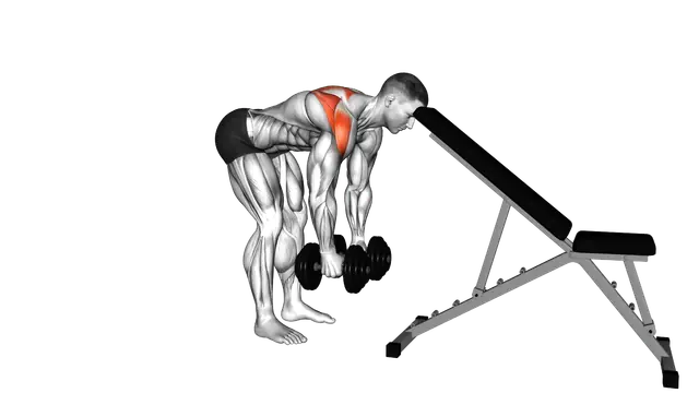 Dumbbell Alternating Rear Lateral Raise (support h exercise demonstration